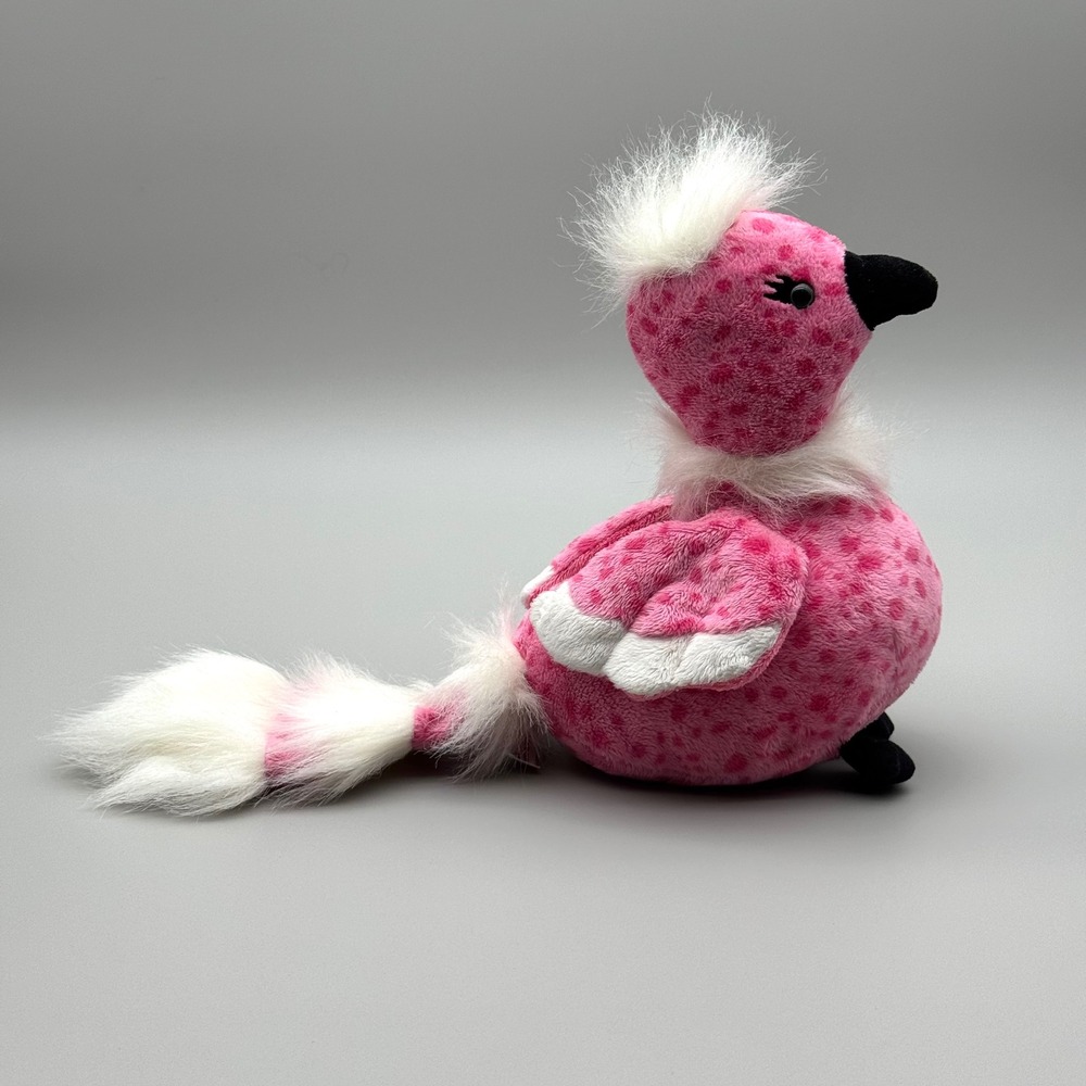 Cherry Blossom Bird Webkinz Plush HM455 Pink Spotted Stuffed Animal No Code
